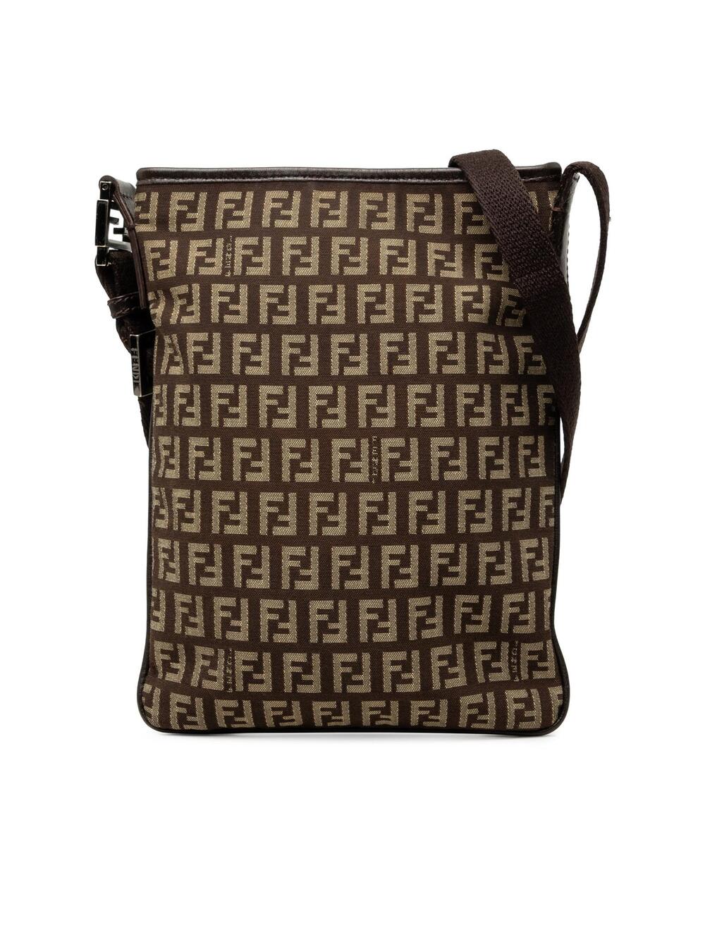 Fendi Zucchino Canvas Crossbody Pre- #304481F48B